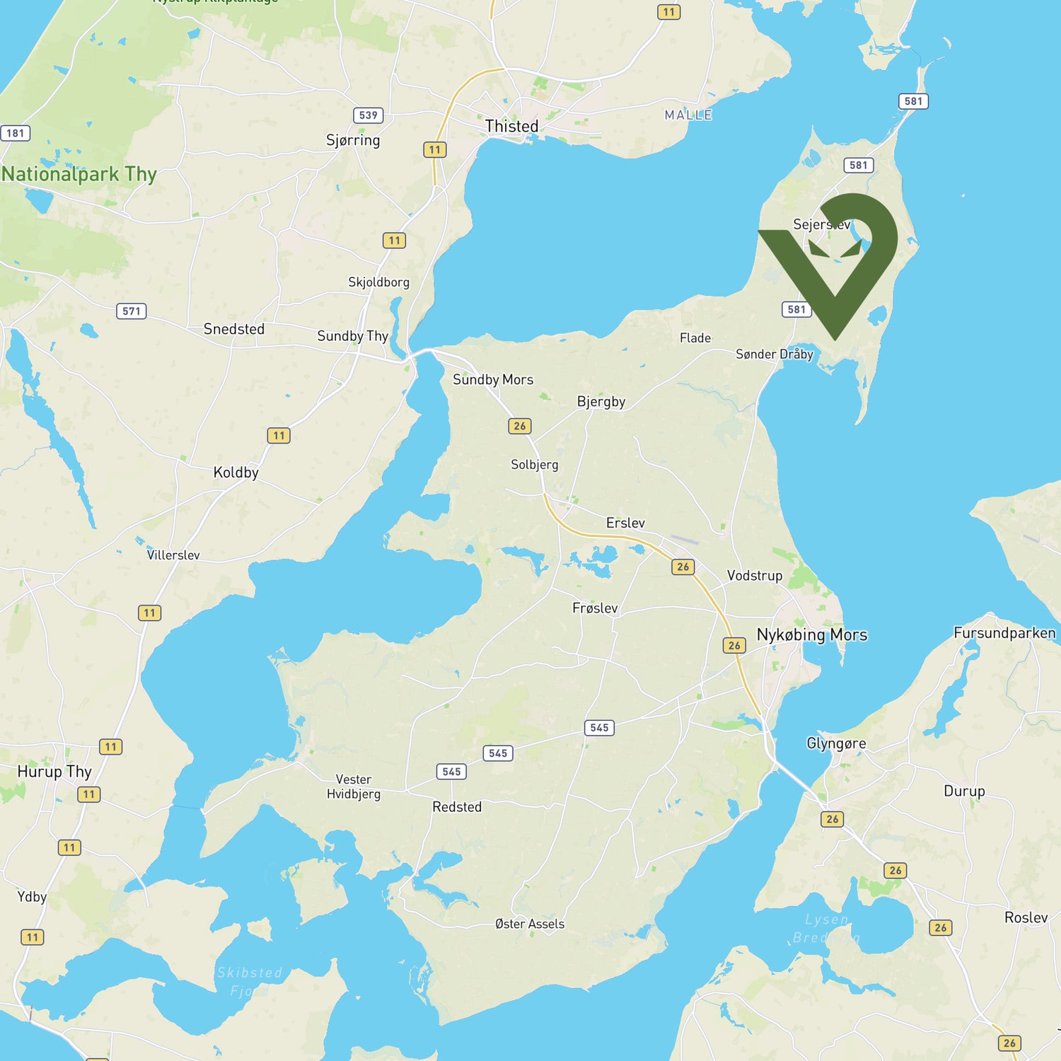 Feggeklit & Den blå lagune - Mors