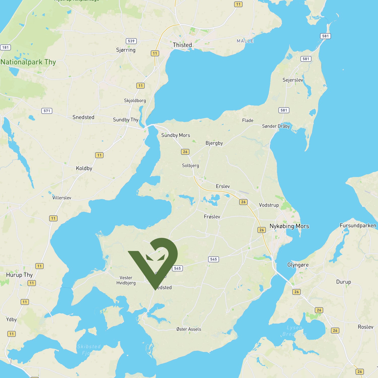 Mågeodde og Årbjerg Torn - Mors