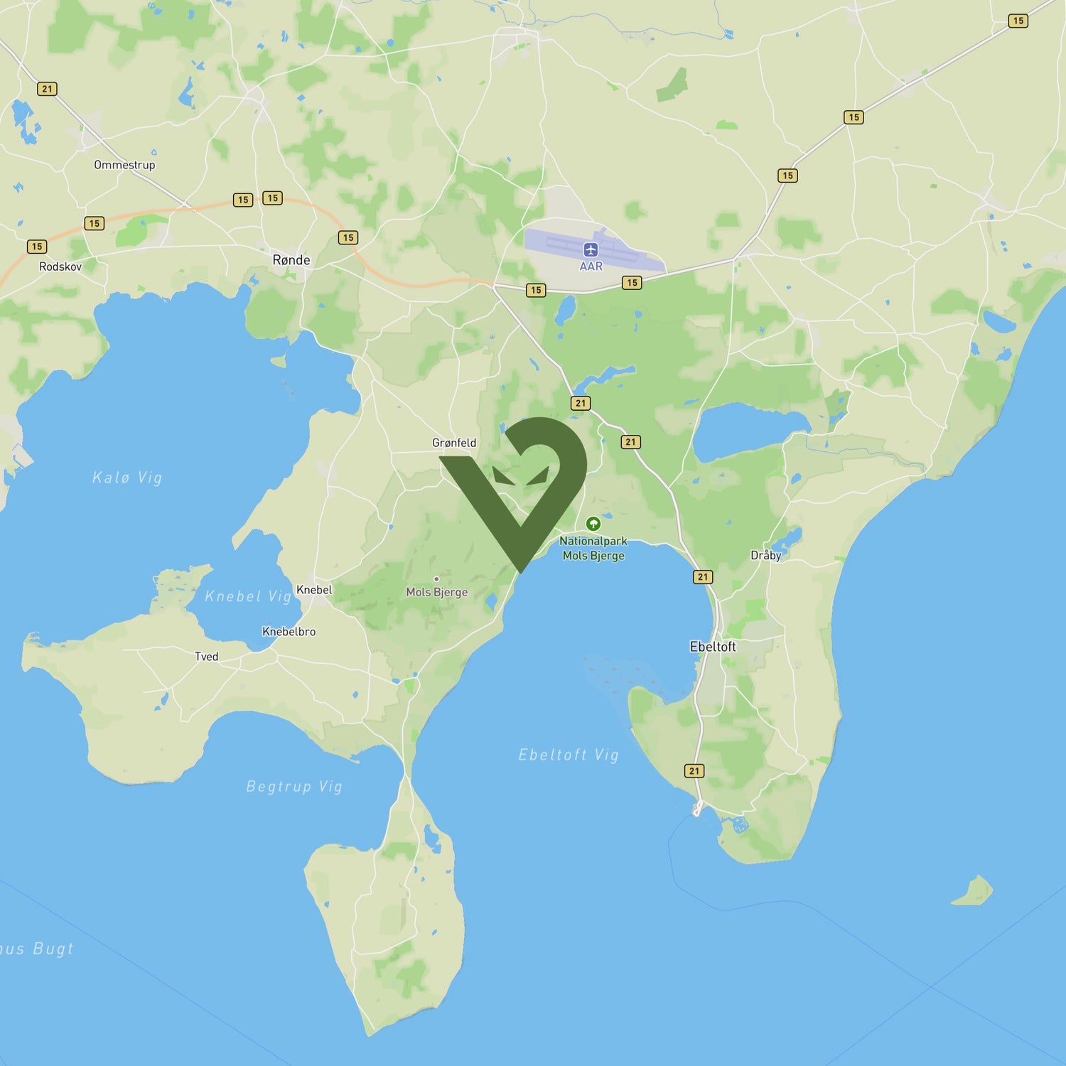 Mols Bjerge National Park - the northern part