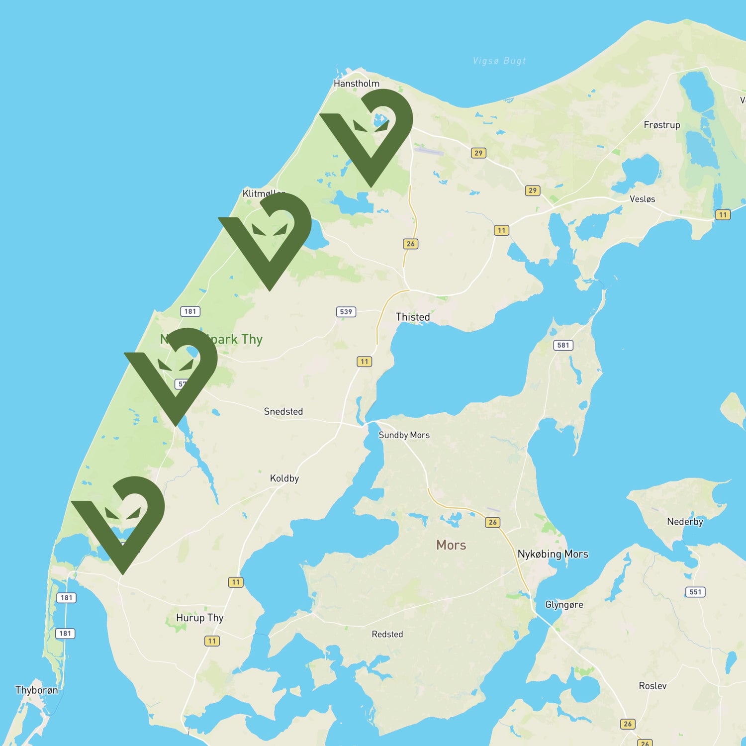 1 dag i Nationalpark Thy